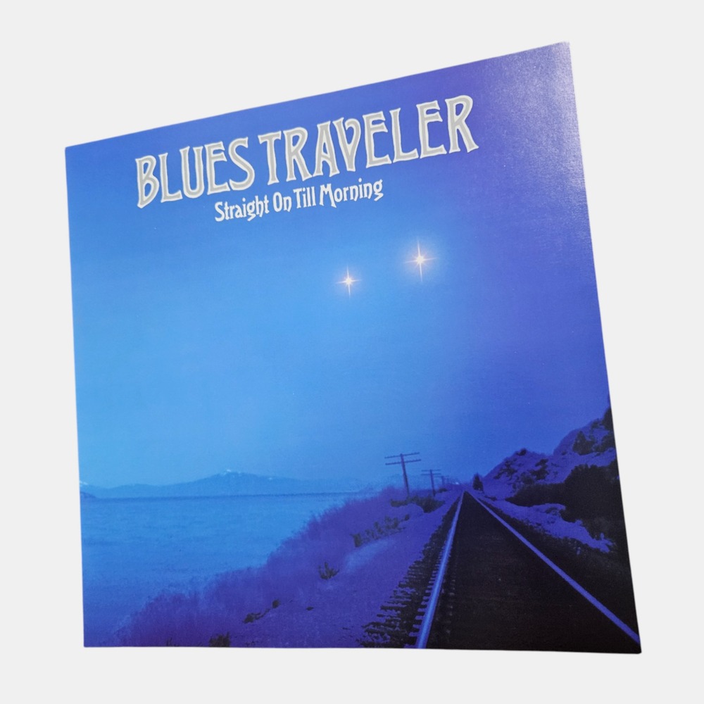 Blues Traveler Straight On Till Morning 1997 Flat Poster 12x12 Double Sided A&M
